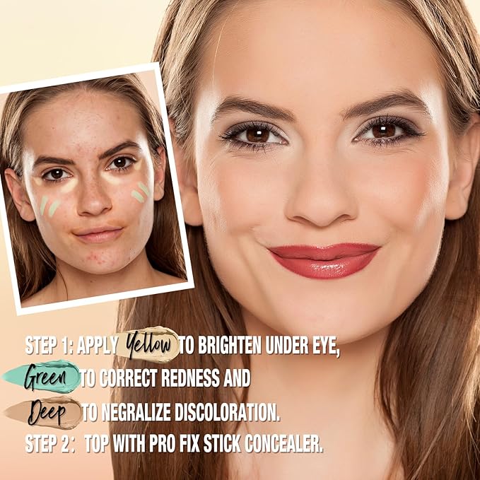 Jolilab 1 Color Contour Stick Concealer Stick Cream Palette Contour Multifunctional Contouring Makeup Kit for Face Highlighter Makeup Stick Set Long Lasting & Waterproof(05#light, 1)