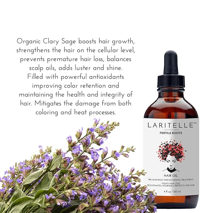 Organic Hair Growth Complex | Promotes New Hair Growth, Nourishes Follicles & Balances Hormones | Hair Loss Treatment | GMO-free