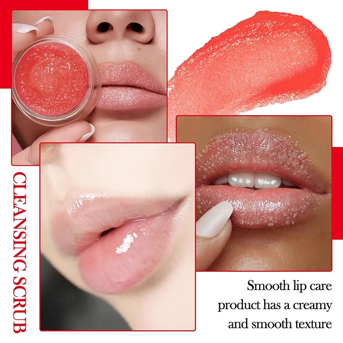 2PCS Strawberry & Orange Conditioning Lip