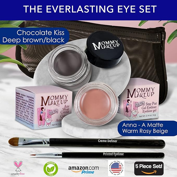 The Everlasting Eye 5 Piece Waterproof Makeup Set.