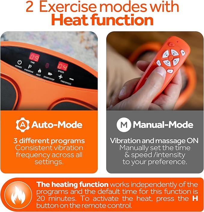 Powerfit Power Legs Electric Foot Massager Machine with Heat - Heated Foot Massager for Neuropathy Pain Circulation - Feet Massager for Pain Relief with Remote Control