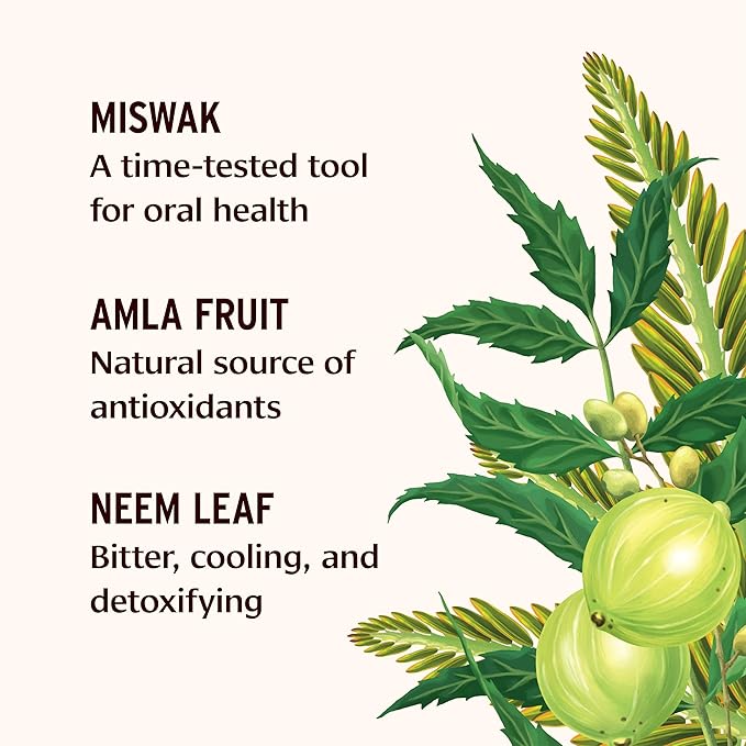 Banyan Botanicals Cinnamon Clove Tooth Powder – Ayurvedic Fluoride-Free Toothpaste Alternative with Miswak & Activated Charcoal from Amla – 0.75oz, 80+ Uses – Non GMO Sustainably Sourced Vegan