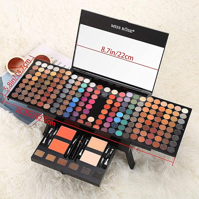 190 Colors Cosmetic Make up Piano