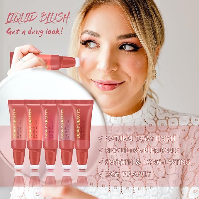 Liquid Blush Makeup Wand, Cream Liquid Blush with