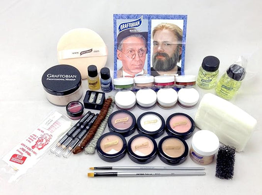 Graftobian Student Theatrical Makeup Kit Deluxe - Light/Fair