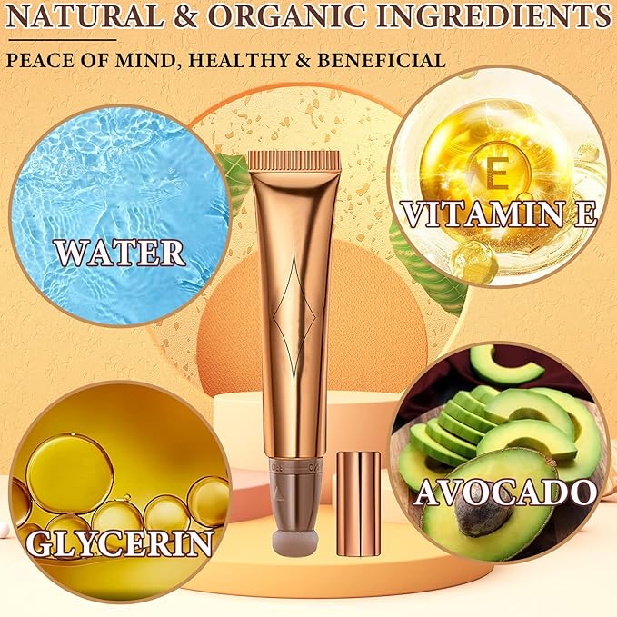 Liquid Contour Beauty Wand,Stick with Cushion Applicator,Cream Contour,Long Lasting Smoothly Moisturizng Silky Contour Stick Face Contouring Stick