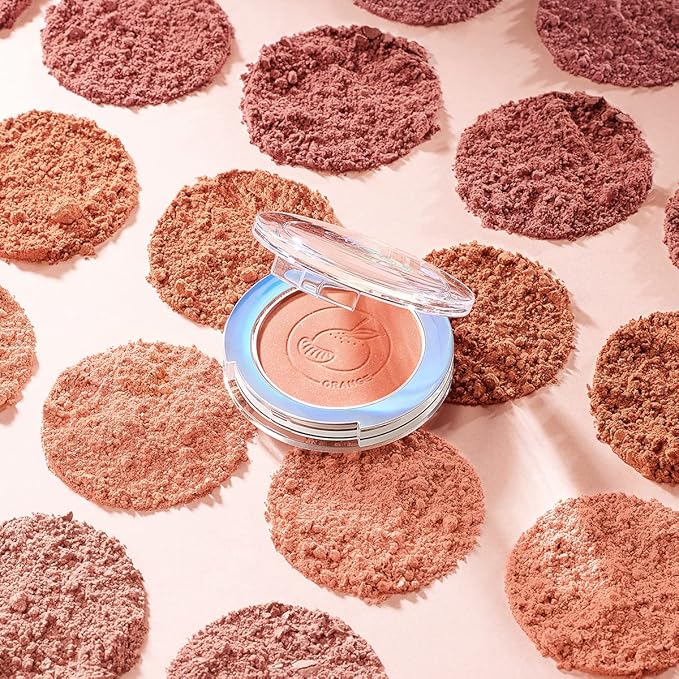 Face Blush, Powder Blush Makeup, Longlasting Highly Pigmented OST ROSE 04 L