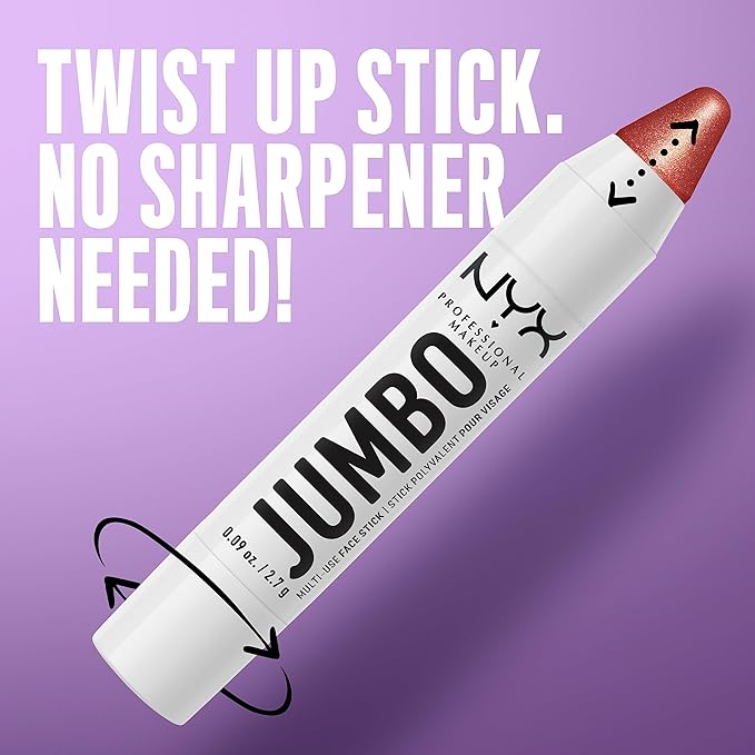 NYX PROFESSIONAL MAKEUP, Jumbo Multi-Use Face Highlighter Stick - Lemon Meringue