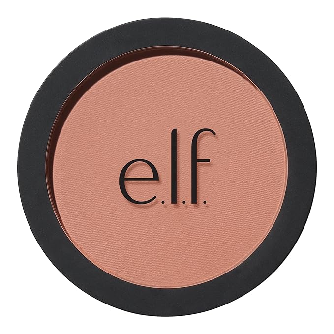 e.l.f Primer-Infused Blush, Long-Wear, Matte, Bold, Lightweight, Blends Easily, Contours Cheeks, Always Rosy, All-Day Wear, Vegan & Cruelty-Free
