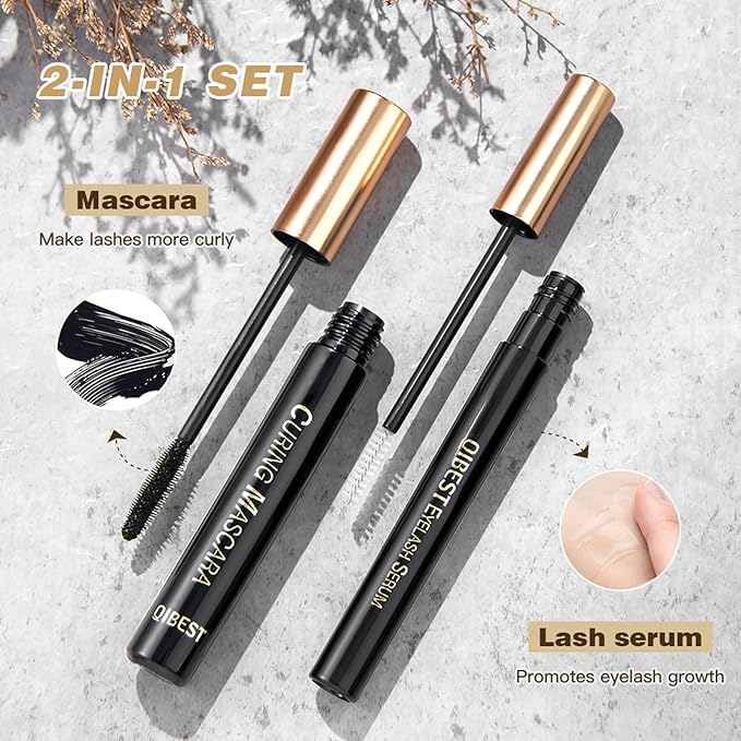 Makeup Sets.Lash serum.Mascara.Waterproof Smudgeproof Long Lasting.Gift