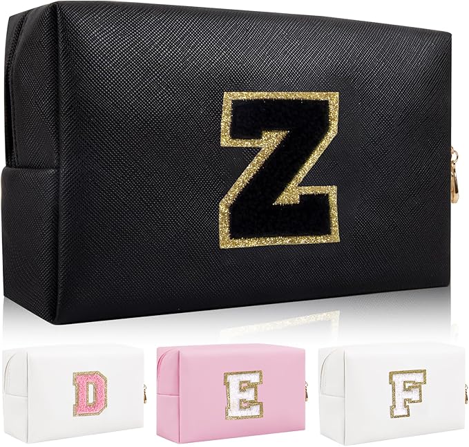 Personalized initial letter patch makeup