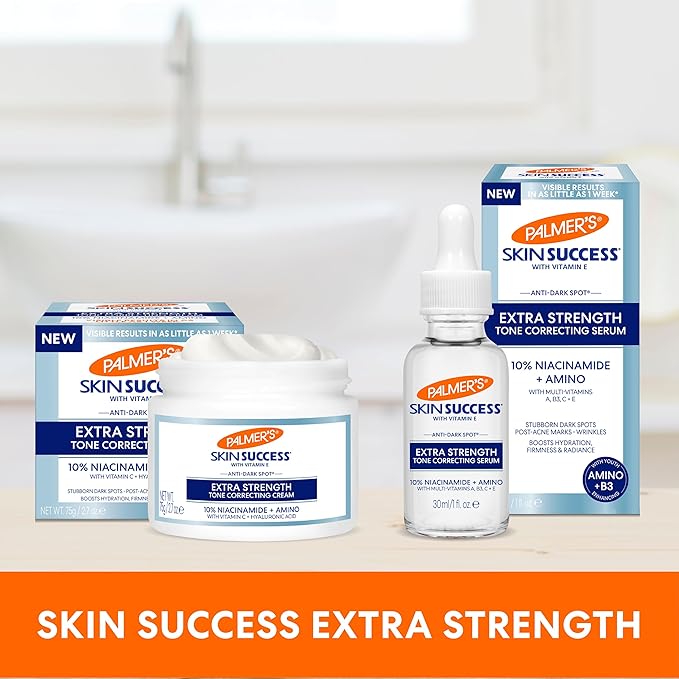 Palmer's Skin Success Extra Strength Tone Correcting Face Cream, 2.7 Fl Oz, Dark Spot Corrector for Discoloration, Age Spots and Post-Acne Marks