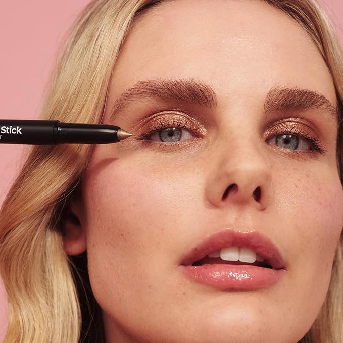 MCoBeauty Eyeshadow Stick, Shimmer, Copper, Highly Pigmented, Built-in Sharpener, Vegan, Cruelty Free Cosmetics