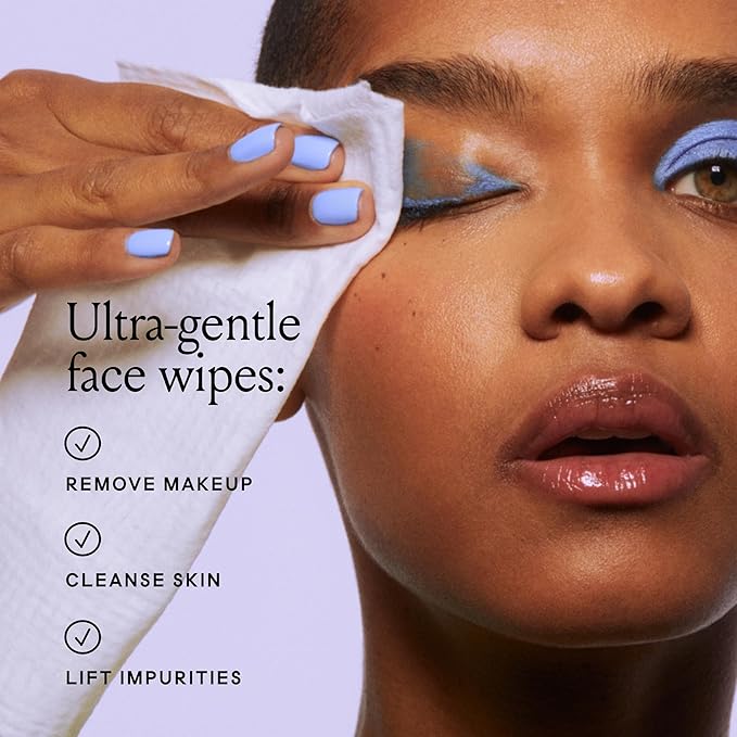 Billie - Wonder Wipes - Makeup-Removing Face Wipes - With Hyaluronic Acid and Witch Hazel - 25 count, Packaging may vary