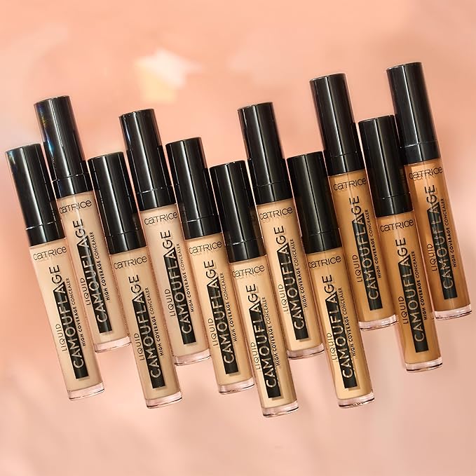 Catrice | Liquid Camouflage High Coverage Concealer | Ultra Long Lasting Concealer | Oil & Paraben Free | Cruelty Free (400 | Peach)