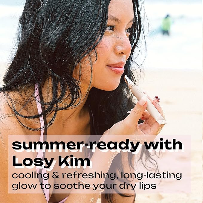 PDRN Tinted Lip Serum – High Gloss Ultra Hydrating Natural Glow, Non-Sticky Volumizing Color Glaze with Long-Lasting Shine, Nourishing Moisturizing Repair for Chapped Lips (0.34 oz)