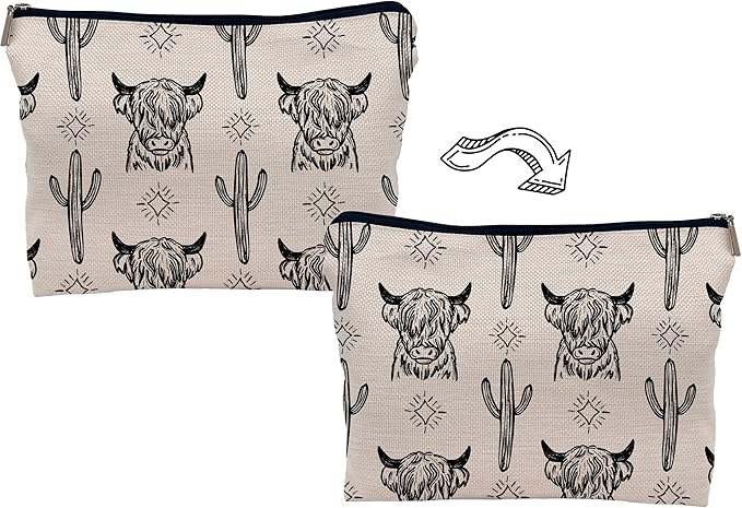 Western makeup bag,western gifts for