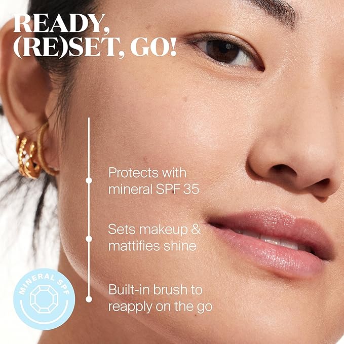 Supergoop! (Re) setting 100% Mineral Powder, Light - 0.15 oz