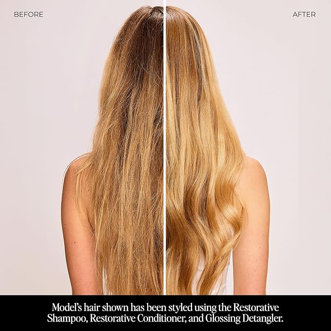 LolaVie Glossing Detangler - 5 oz, 2 Pack - Delivers 15x Softer, Smoother Hair & 99% Reduction in Flyaways - 450-Degree Heat Protectant - Color Safe - All Hair Types