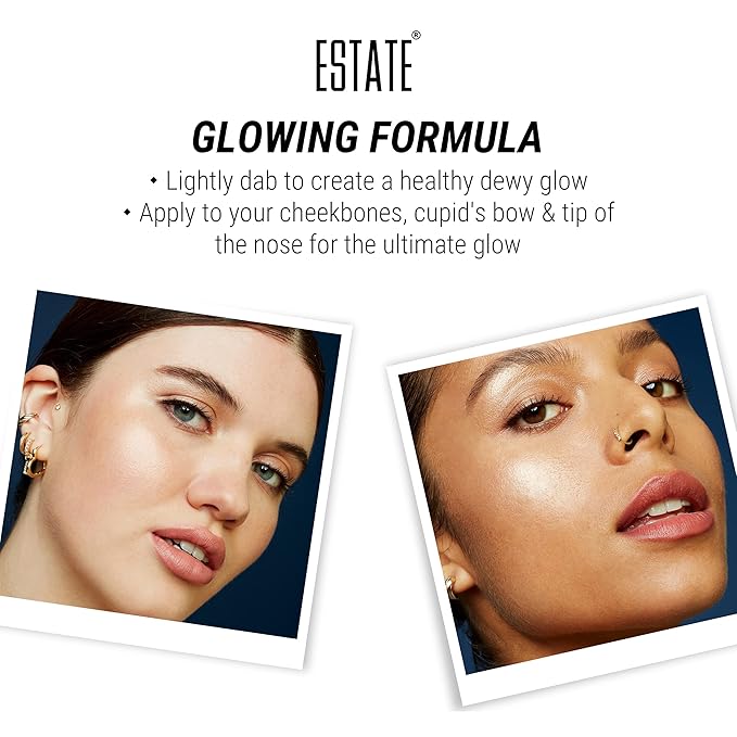 Estate Cosmetics Spacebound Highlighter – Cheeks & Nose oz) (Blastoff) 5 g