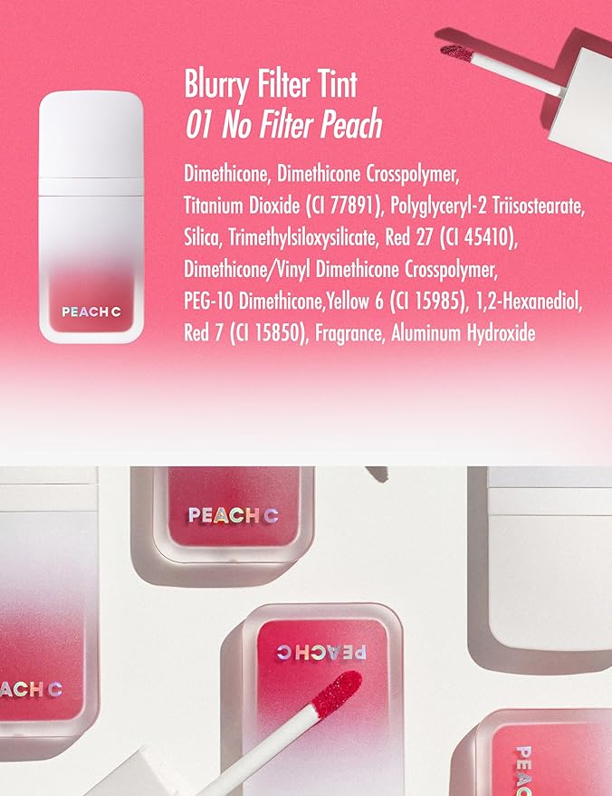Blurry Filter 01 No Filter Peach Korean Lip Long