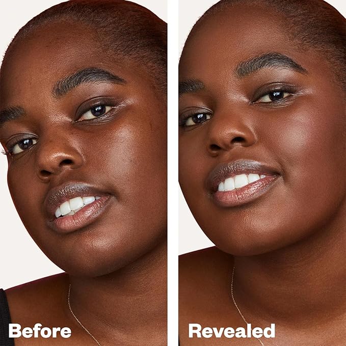 Kosas Revealer Skin-Improving Foundation with SPF 25 Protection - Hydrate, Brighten, Soothe, Plump, Protect Skin - Smoothing Texture, Natural Finish and Clean Formula - Rich Deep Cool 420