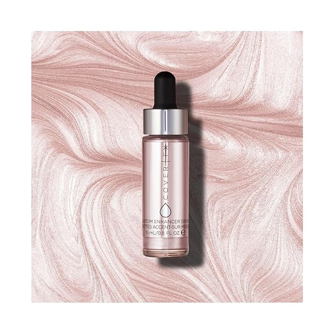 COVER FX Custom Enhancer Drops - Celestial: Opalescent Finish - 15mL - Radiant Glow - Liquid Highlighter