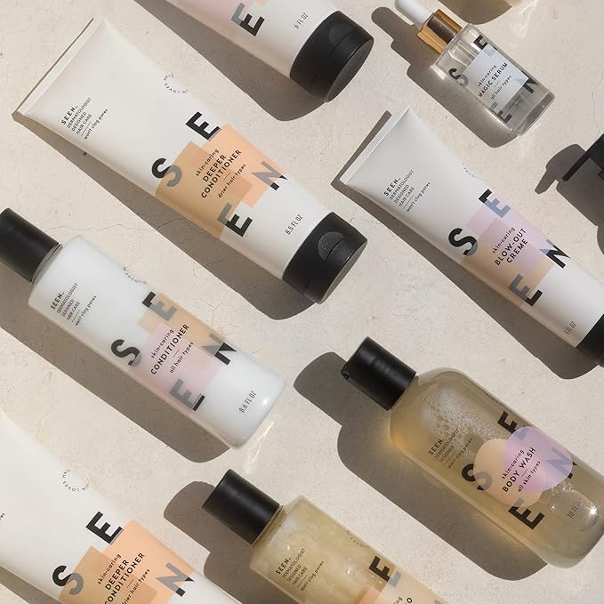 SEEN Conditioner Eco-Refill - Scented- Non-Comedogenic & Sulfate-Free Hair Conditioner- Dermatologist-Developed -Safe for Sensitive & Acne Prone Skin