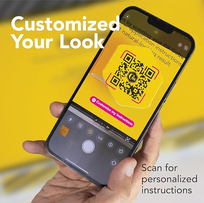 Cleverman Hair & Beard Dye Kit for Men, All-in-One Reusable Mens Hair Color, Natural Gray Coverage, Ammonia-Free Beard Mustache Dye (Jet Black for Black Men)