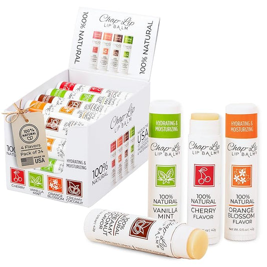 100% Natural Lip Balm Set - Petroleum