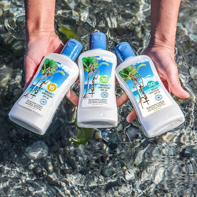 Panama Jack Sunscreen Suntan Lotion - SPF 50, Broad Spectrum UVA/UVB Protection, PABA, Paraben, Gluten & Cruelty Free, Water Resistant (80 Minutes), 6 FL OZ