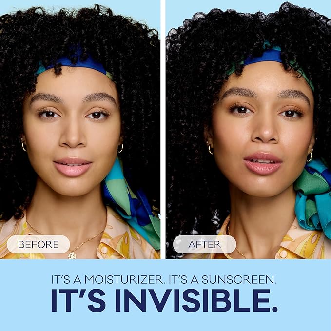 Bioré UV Aqua Rich Daily Hydrating Facial Moisturizer with SPF 50 | Oil Free Sunscreen & Primer for Makeup with Hyaluronic Acid, No White Cast, Non-Comedogenic, For Sensitive Skin, PA++++, 1.7 Oz