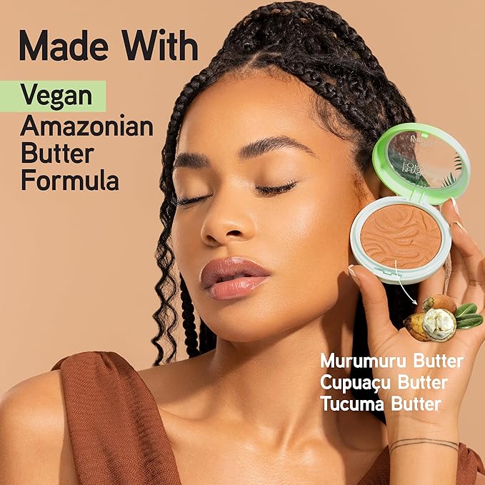 Physicians Formula Murumuru Butter Bronzer, Moisturizing, Nourishing Murumuru Butter for Silky Glow, Dermatologist Tested, Hypoallergenic, Vegan & Cruelty-Free - Sculpting Bronzer