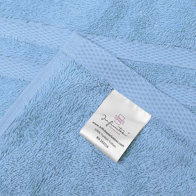 Infinitee xclusives blue hand towels
