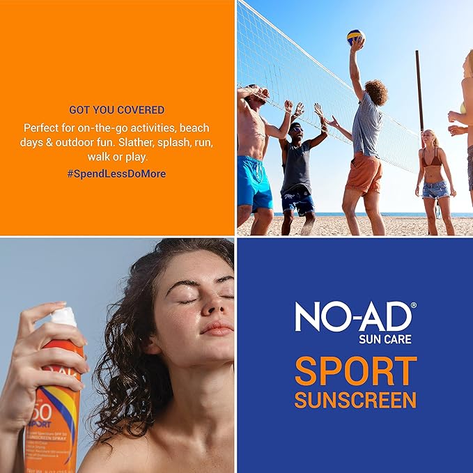 NO-AD Sport Sunscreen Lotion, SPF 50 16 oz