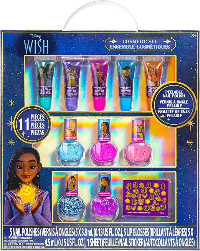 Disney Wish Sparkly Cosmetic Makeup Set for Girls
