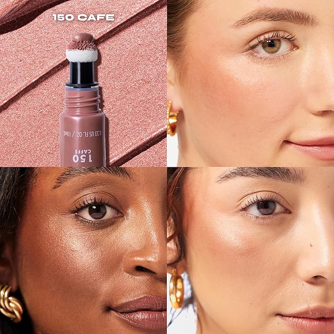 Milani Cheek Kiss Blush + Glow Highlighter - 150 Caffe