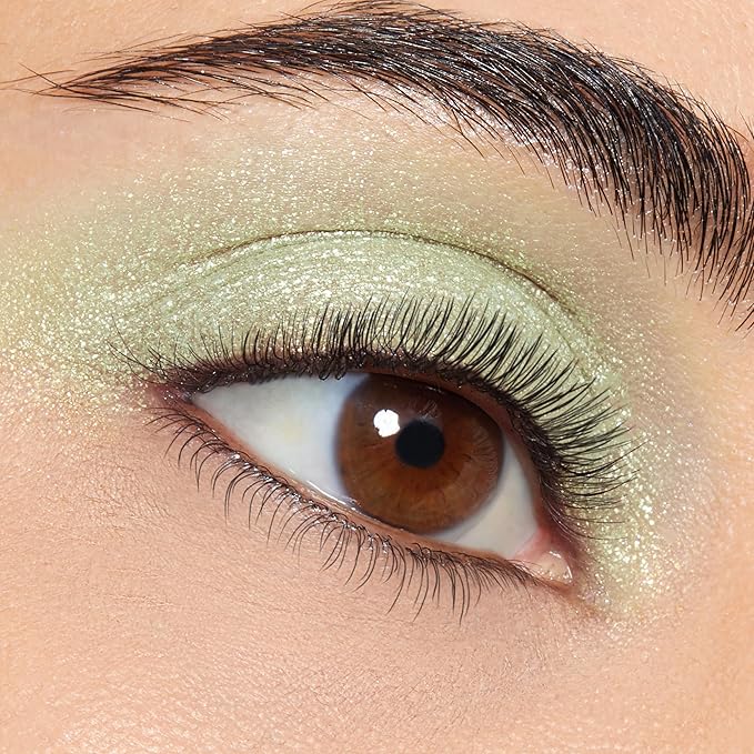 ColourPop Super Shock Shadow - High-Pigment, Crème-Powder Eye Makeup - Single Glitter Eyeshadow with Zero Fallout and Unique Bouncy Texture - Soft Seafoam Green Eyeshadow - Obvi (0.07 oz)