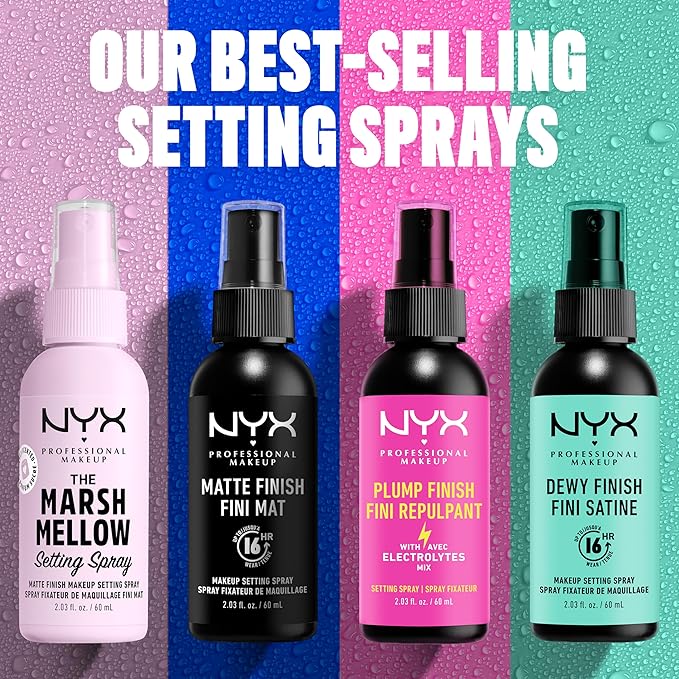 NYX PROFESSIONAL MAKEUP Makeup Setting Spray, Matte + Up Wear