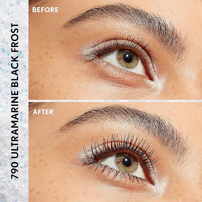 CoverGirl Lash Blast Cleantopia Volume Mascara, 790 Ultramarine Black Frost, Vegan Formula, Clean, Volumizing, for Sensitive Eyes, Doesn't Smudge, 0.32oz