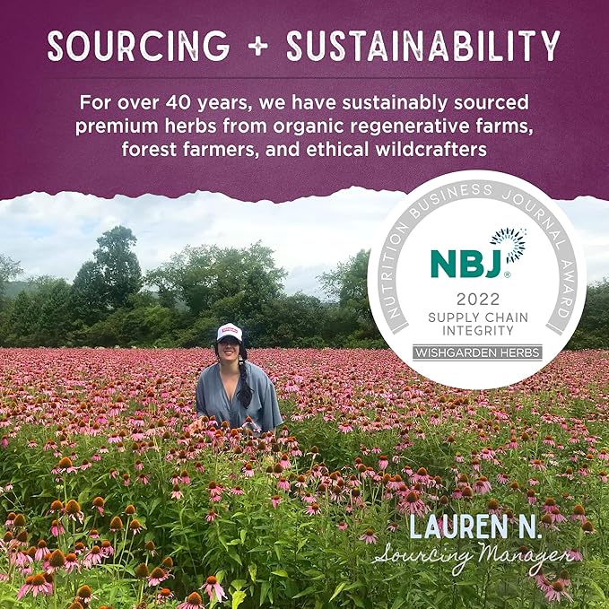 WishGarden Herbs Perineal Massage Oil - Certified Organic Herbal Oil Infusion with Plantain Leaf, Calendula & Jojoba Oil, Supports Skin Elasticity & Prevents Perineum Tearing During Childbirth, 2oz