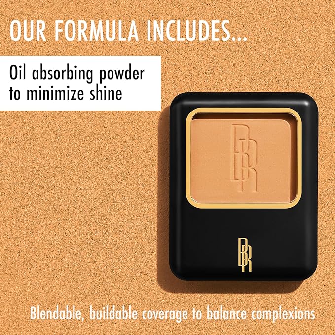 Black Radiance Pressed Powder, Buildable & Blendable Matte French Toast