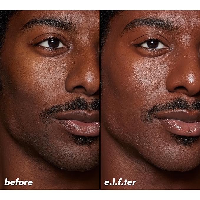 e.l.f. Halo Glow Skin Tint SPF 50, Tinted Moisturizer For Light, Buildable Coverage, Creates A Natural Glow, Vegan & Cruelty-Free, 15 Deep Cool