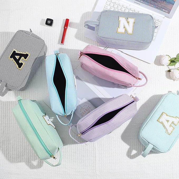 YOOLIFE Makeup Bag - Initial