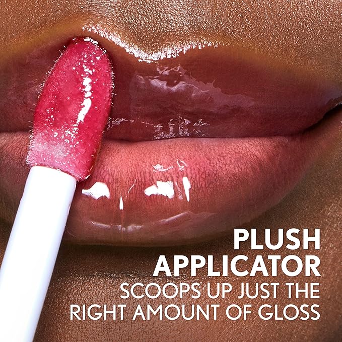 COVERGIRL Clean Fresh Yummy Gloss Daylight Collection, Hydrating, Glossy Shine, Vegan Formula, Daylight Pink 50, 0.33oz