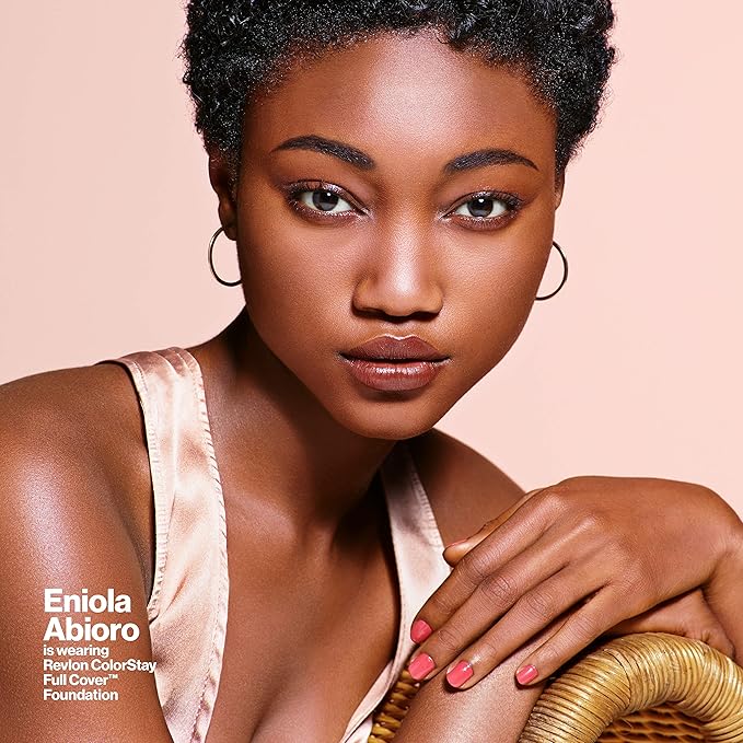 Revlon Liquid Foundation, ColorStay Face Makeup for Normal and Dry Skin, Longwear Full Coverage with Matte Finish, Oil Free, Natural Beige, 1.0 Fl Oz