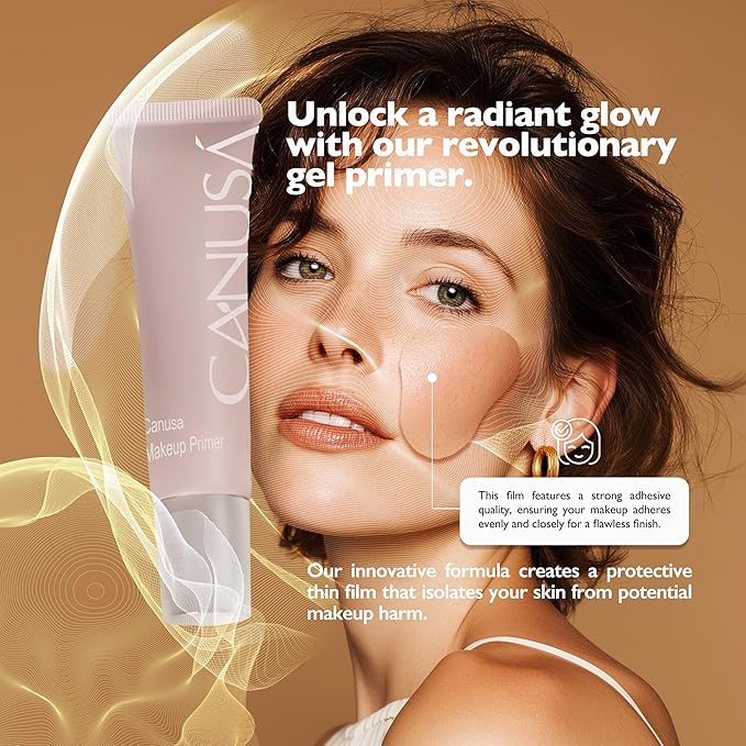 Clear Makeup Primer - Pore Minimizing & Mattifying,Long Lasting Base for Oily/Sensitive Skin - Clear Translucent Finish, Moisturizes & Primes -Cruelty Free US (1.02 Fl Oz / 30ml.)