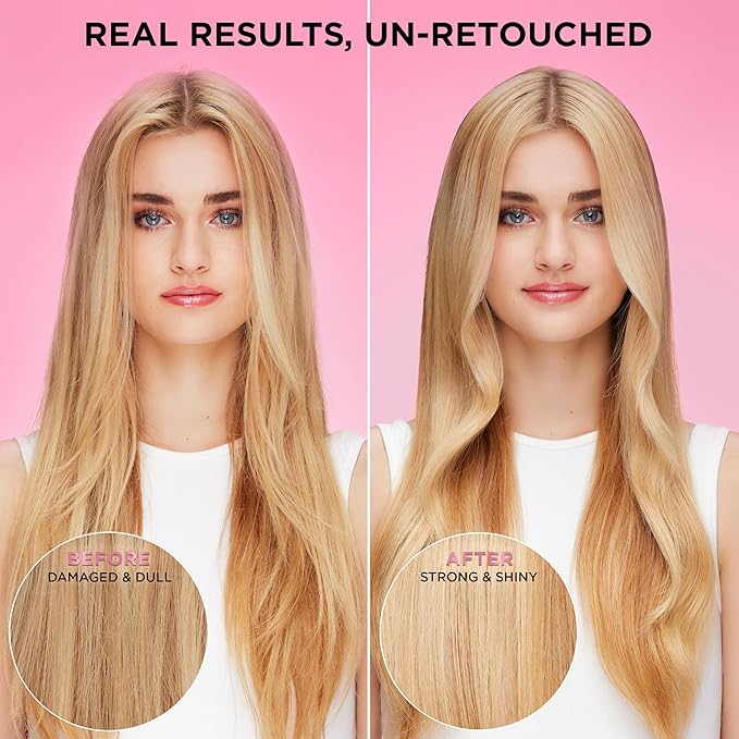 L'Oreal Paris Bond Repair Sulfate Free Conditioner for Damaged Hair, Strengthening Hair Care with Citric Acid, Repairs Weak Hair Bonds, EverPure, 23 Fl Oz