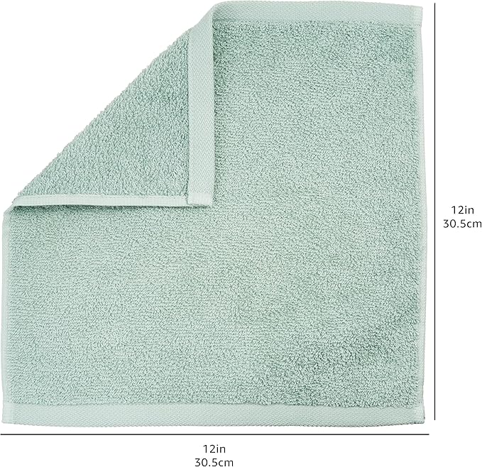 Amazon basics face towels for