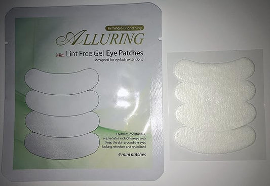 Mini Under Gel Eye Pads Lint Free for Eyelash Extensions (QTY:40 pairs (20 pouches))